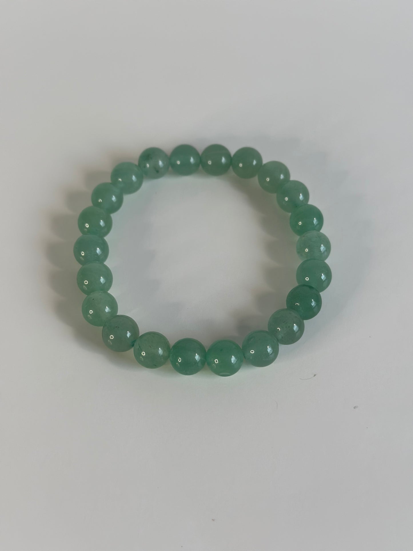 Growth and Abundance (Aventurine + Picture Jasper) Bead Bracelets