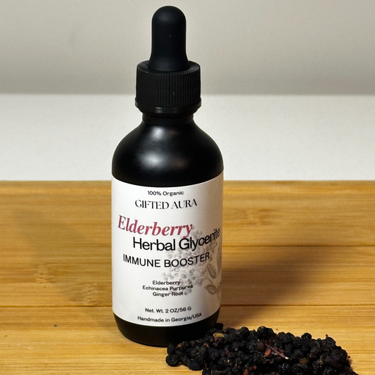 Elderberry Herbal Glycerite (Immune Booster) 2 oz.