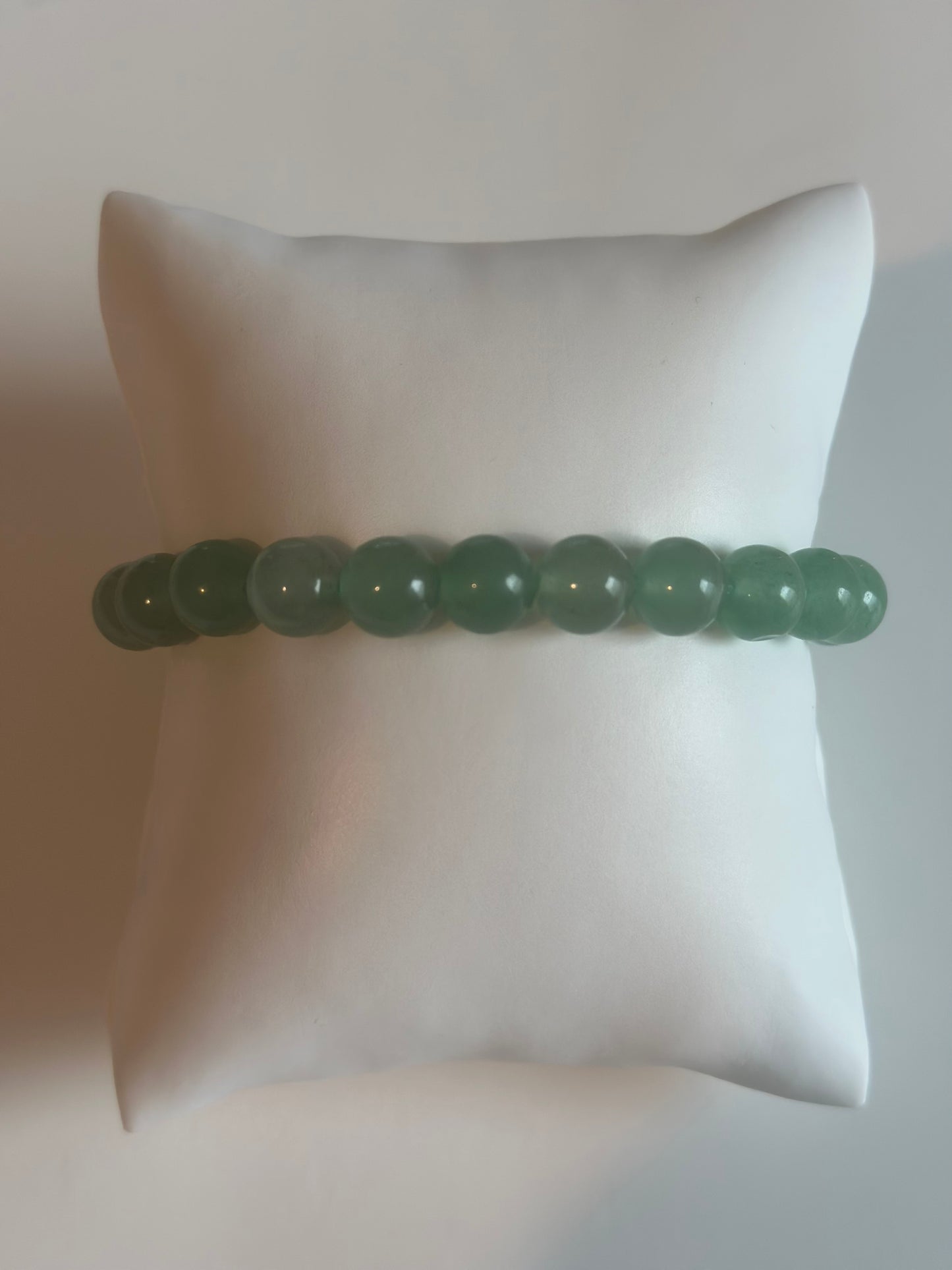 Growth and Abundance (Aventurine + Picture Jasper) Bead Bracelets