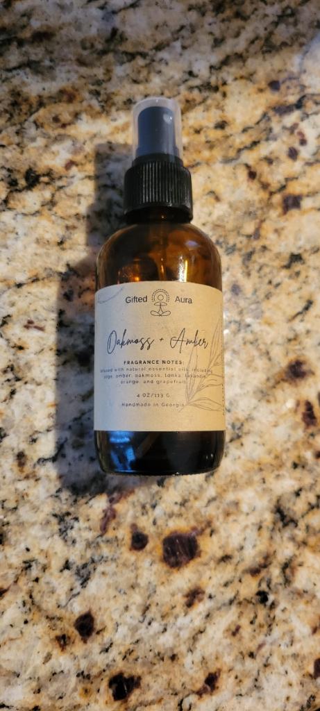 Oakmoss + Amber Room + Linen Spray