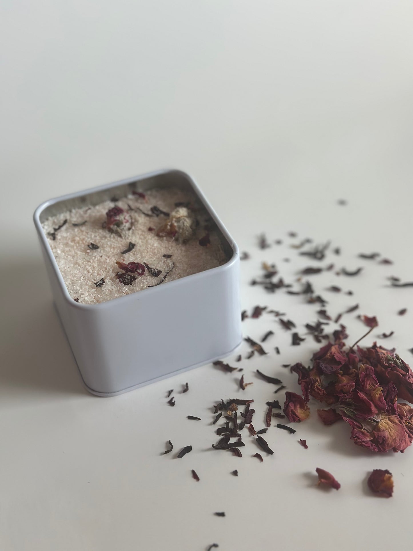 Rose + Hibiscus Bath Salts