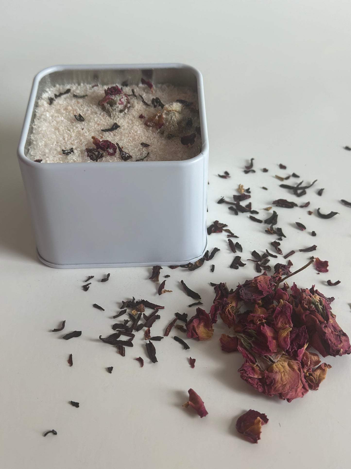 Rose + Hibiscus Bath Salts