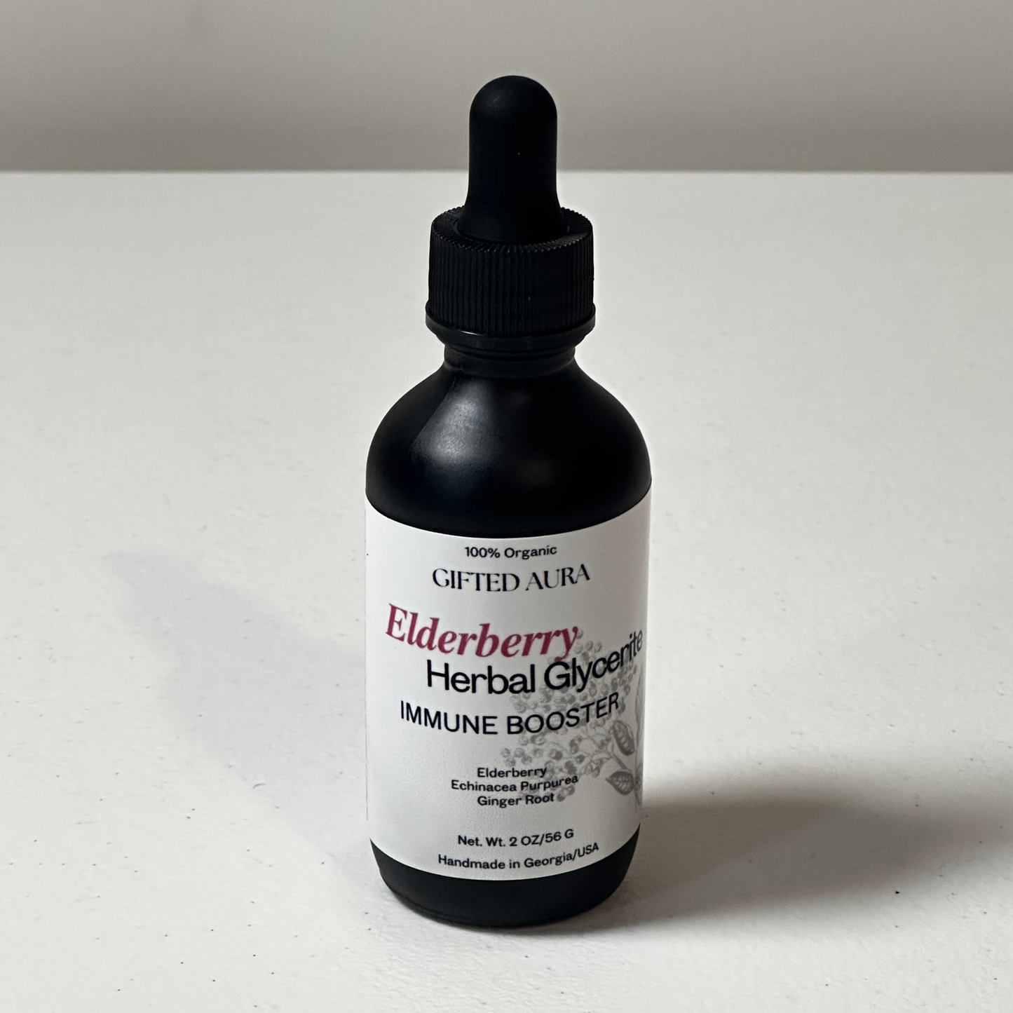 Elderberry Herbal Glycerite (Immune Booster) 2 oz.