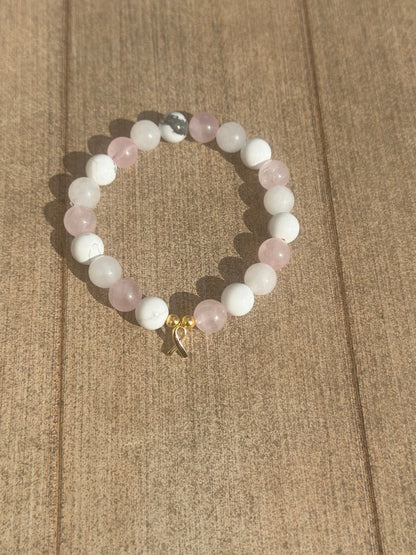 Breast Cancer Awareness Bead Bracelets
